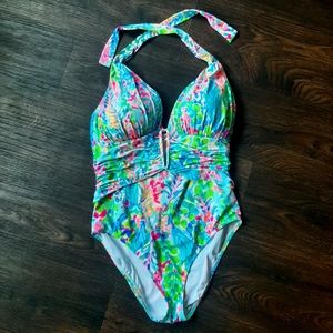 Lilly Pulitzer Catch The Wave One Piece